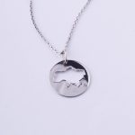 Підвіска Медальйон з картою України