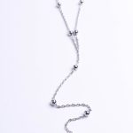 Кольє краватка з кульками