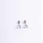 Сережки з фіанітом